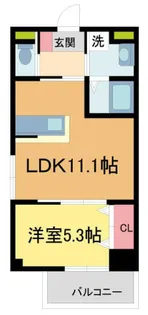 メゾン・ド・アンジュ【103号室】の間取り