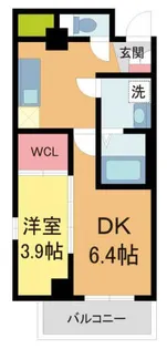 ソルテラス甲子園口クレアスト【5階】の間取り