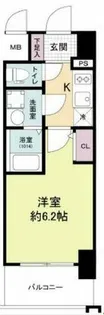 ORSUS大阪福島【11階】の間取り