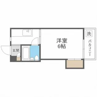 リベルタ七隈【2階】の間取り