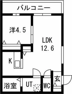 氷室ウォーク【3階】の間取り
