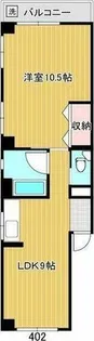 エミービル【4階】の間取り