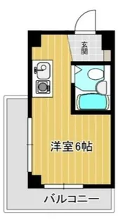 ロイヤルハイツ北野田【3階】の間取り