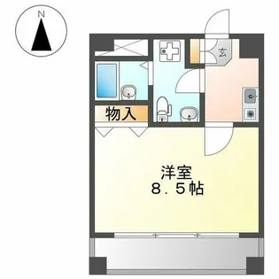 ライフステージ花の木【302号室】の間取り