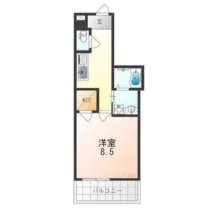 フジパレス日根野Ⅱ【2階】の間取り