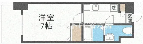 ラクラス福島野田【10階】の間取り