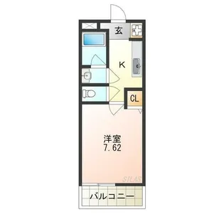 碧空館【2階】の間取り