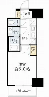 プレサンス四天王寺前夕陽ヶ丘ヴィリード【12階】の間取り