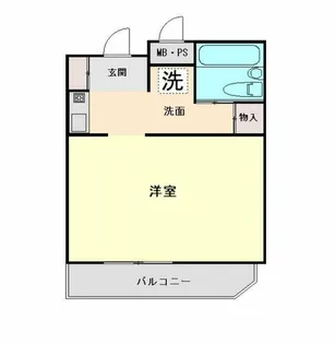 ジョイフル六甲南【402号室】の間取り