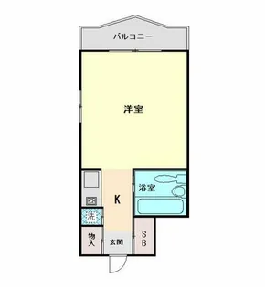 ジョイフル六甲南【403号室】の間取り