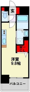コンダクトレジデンス戸畑【401号室】の間取り