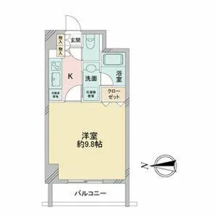 S-FORT桜山【2階】の間取り