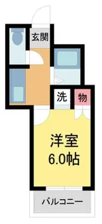 メゾン三宅III【203号室】の間取り