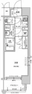 エスリード梅田西第5【6階】の間取り