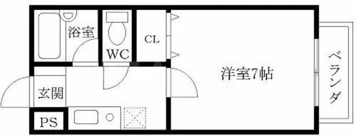 フォレスト緑地【2階】の間取り