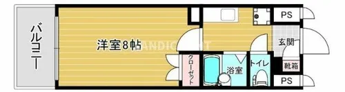 リファレンスイーストパーク【7階】の間取り