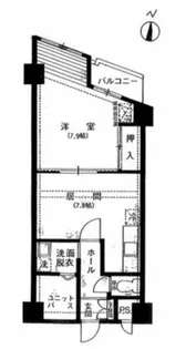 ソシエール南5条【2階】の間取り