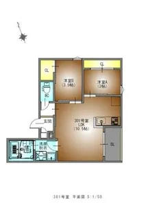 REGALEST荒畑【3階】の間取り