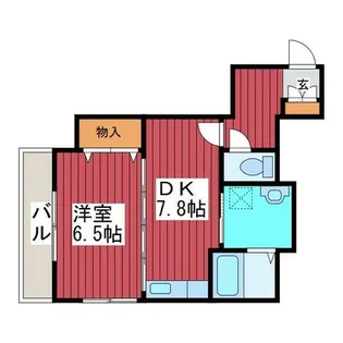 セントポーリアクレア【5階】の間取り