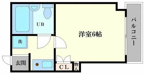 ミストラル本町ウエスト【305号室】の間取り