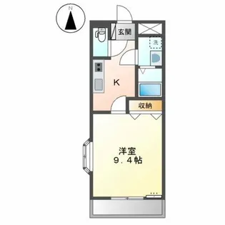 ルミナス ハイツ【2階】の間取り