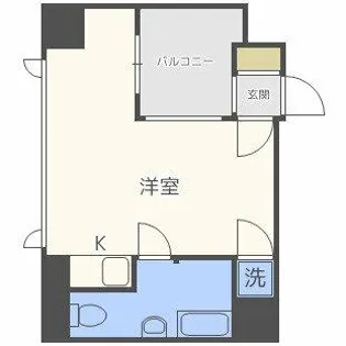 是空DOSHIN【4階】の間取り