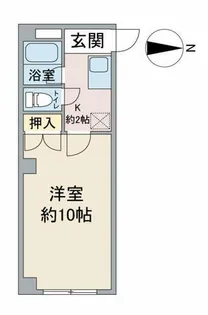 SUNRISE MANSION【203号室】の間取り