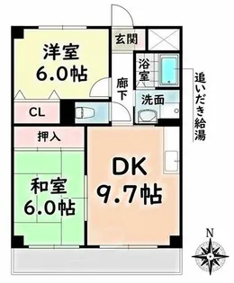 愛知県名古屋市南区扇田町【マンション】の間取り