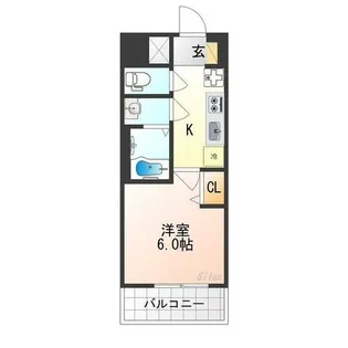 プレサンス十条凛華【2階】の間取り