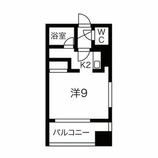 F maison teine【401号室】の間取り