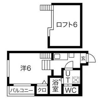 ライカート新栄【1階】の間取り