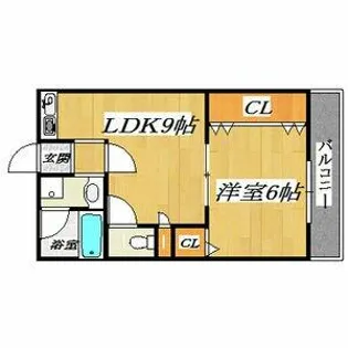 ブランチ613【2階】の間取り