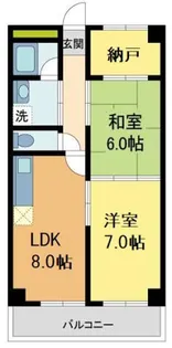 ロイヤルメゾン宝塚南【4階】の間取り
