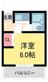 ロイヤルメゾン花屋敷【207号室】の間取り