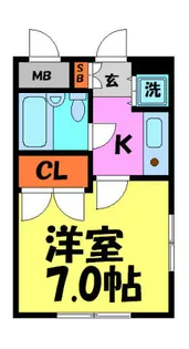 伊藤ガーデンハイツ【4階】の間取り