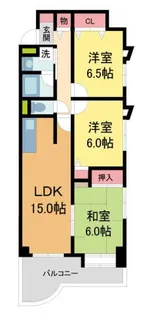 ロイヤル仁川【2階】の間取り