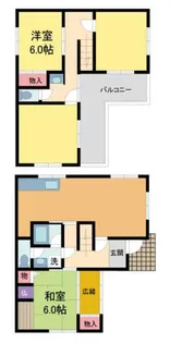 兵庫県西宮市名塩ガーデン【一戸建】の間取り