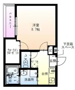 兵庫県尼崎市立花町2丁目【アパート】の間取り