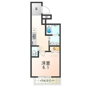兵庫県伊丹市平松2丁目【アパート】の間取り