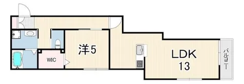 ヴァンメゾン・塚口【1階】の間取り