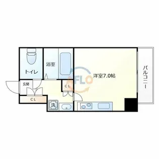パークモダン高井田【5階】の間取り