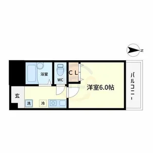 ハイツ・ドアーン【2階】の間取り