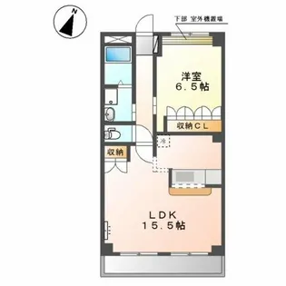 プロムナード【1階】の間取り