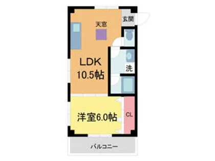 Verde【303号室】の間取り