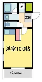 パルティール【201号室】の間取り