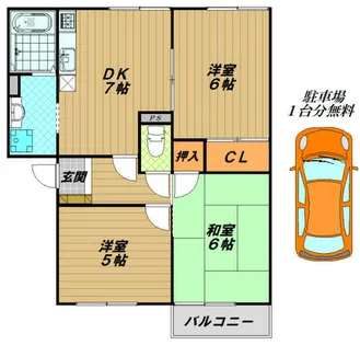 ルミネ【1階】の間取り