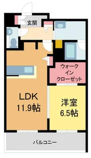 セントリビエ松園町【202号室】の間取り
