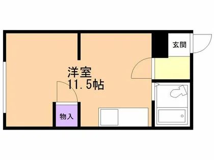 アバンセ20【2018号室】の間取り