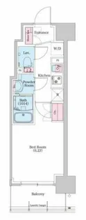 BPRレジデンス新梅田【12階】の間取り