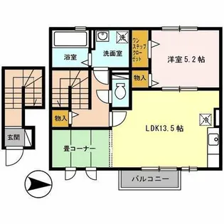 シャルマンカルチェ【2階】の間取り